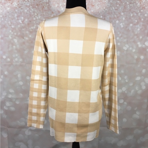 Rondina New York Beige and White Cardigan - Picture 2 of 5